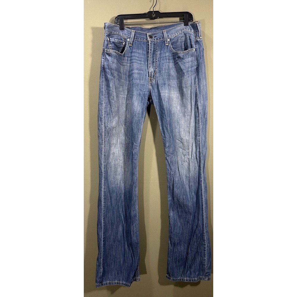 Levi's 527 Mens 36x36 Slim Boot Cut Stretch Jeans Fits (36x34) Western Ranch